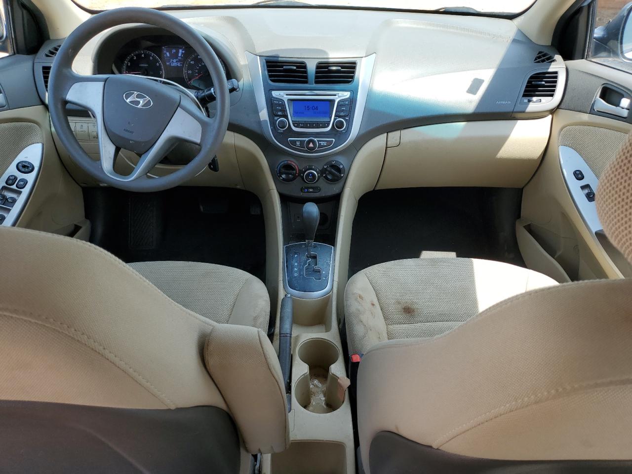 2014 Hyundai Accent Gls VIN: KMHCT4AE2EU720465 Lot: 62594294