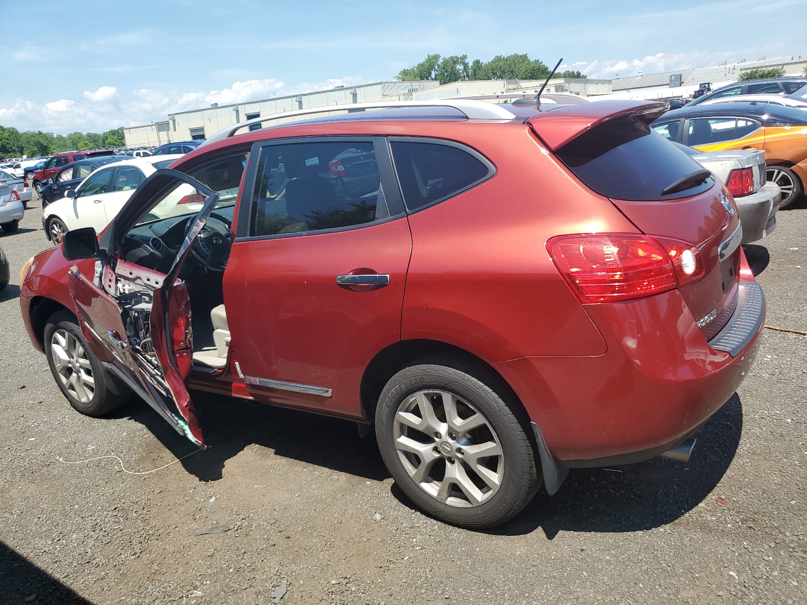 2012 Nissan Rogue S vin: JN8AS5MV0CW380335