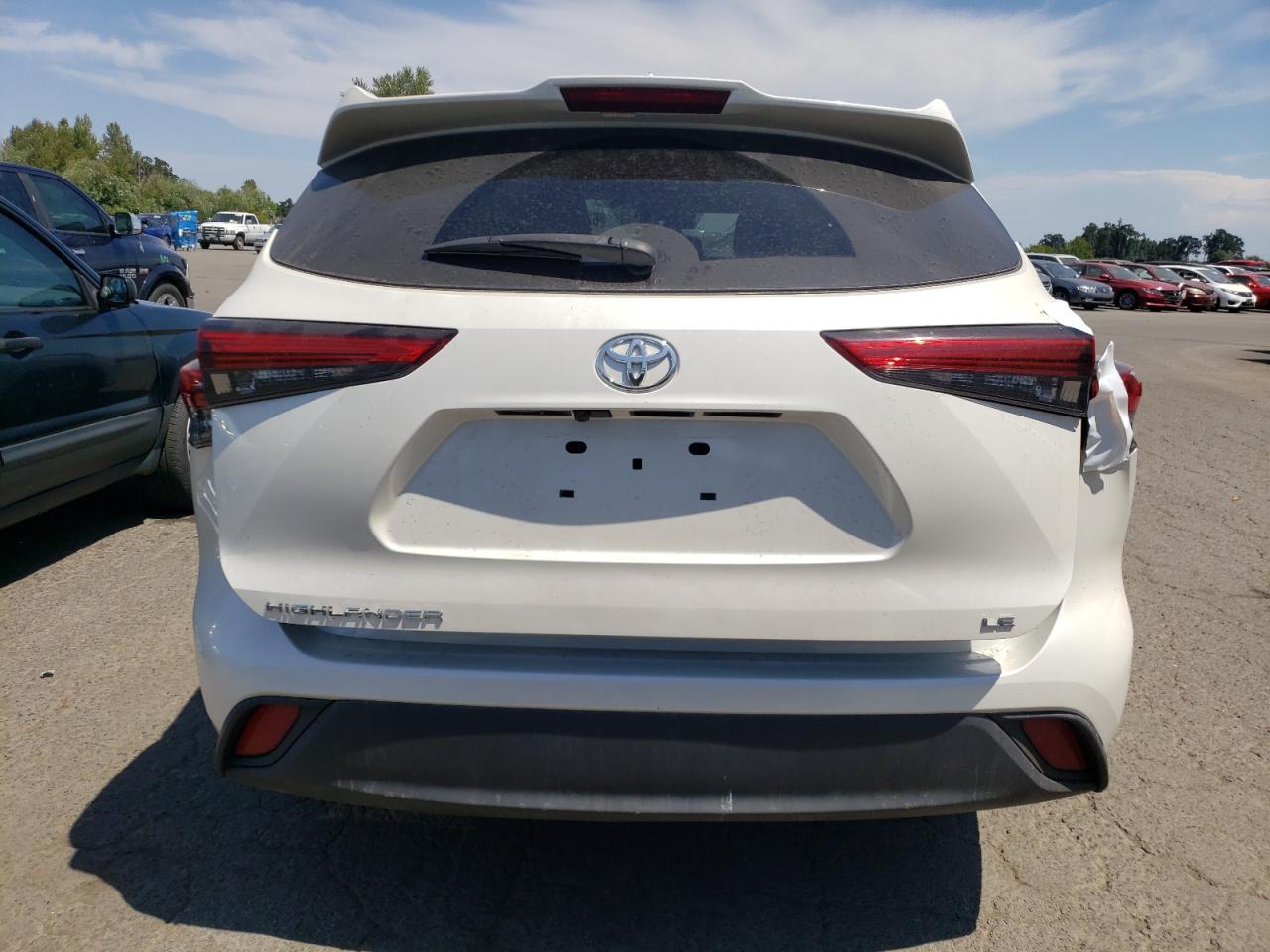 2021 Toyota Highlander L VIN: 5TDZZRAH1MS068753 Lot: 62523854