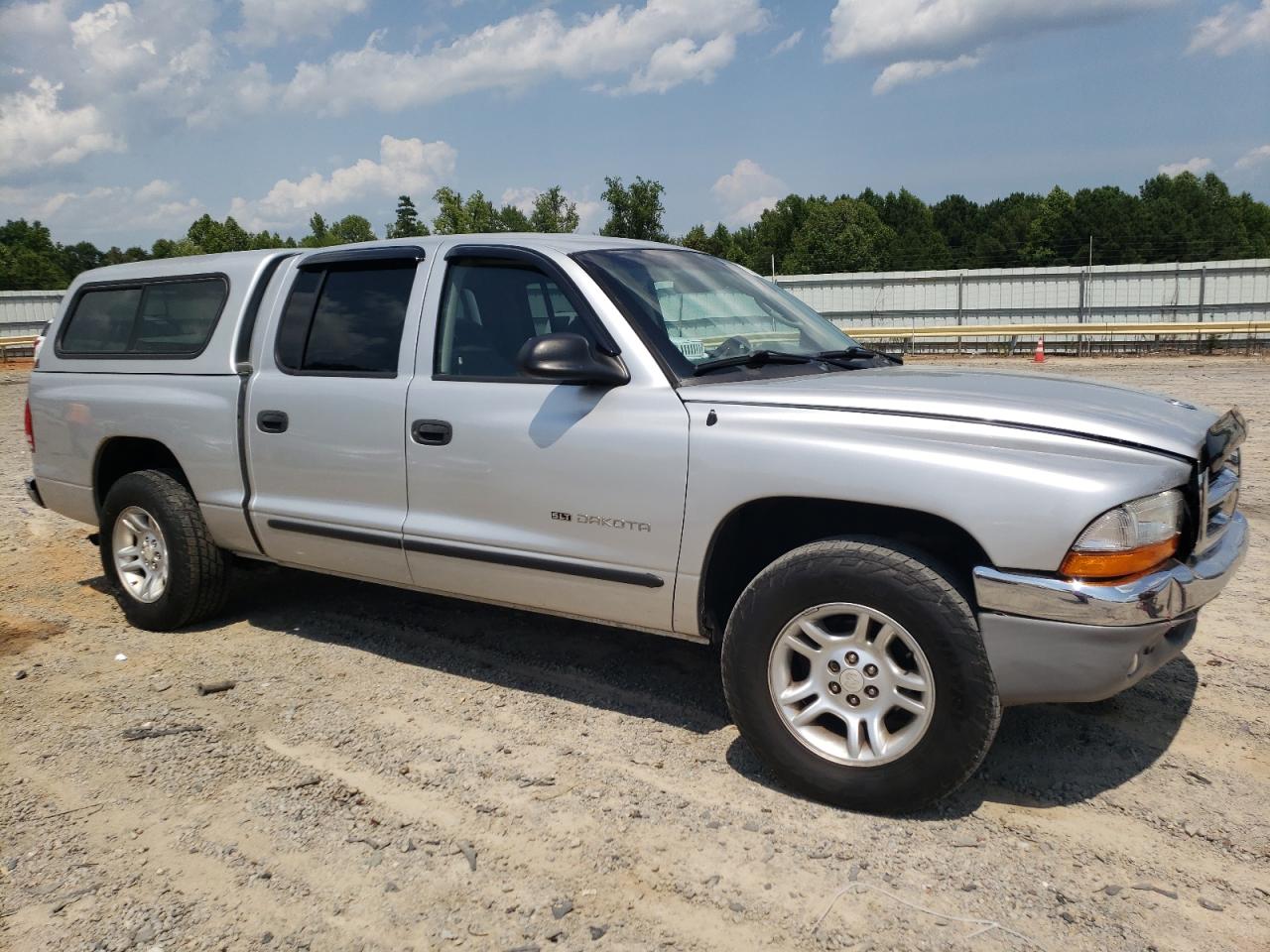 2001 Dodge Dakota Quad VIN: 1B7HL2ANX1S324353 Lot: 63343044