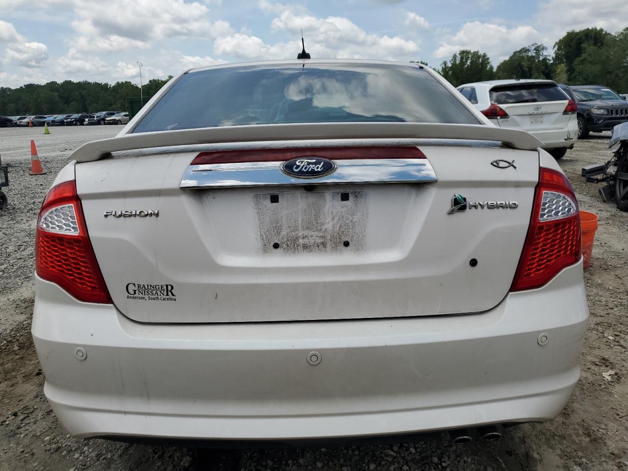 2010 Ford Fusion Hybrid VIN: 3FADP0L33AR386875 Lot: 62860954