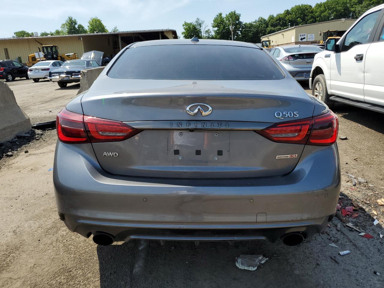 2020 Infiniti Q50 Pure VIN: JN1EV7AR6LM253692 Lot: 59206304