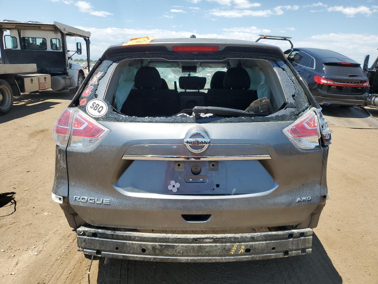 2015 Nissan Rogue S VIN: KNMAT2MV2FP504725 Lot: 62521534