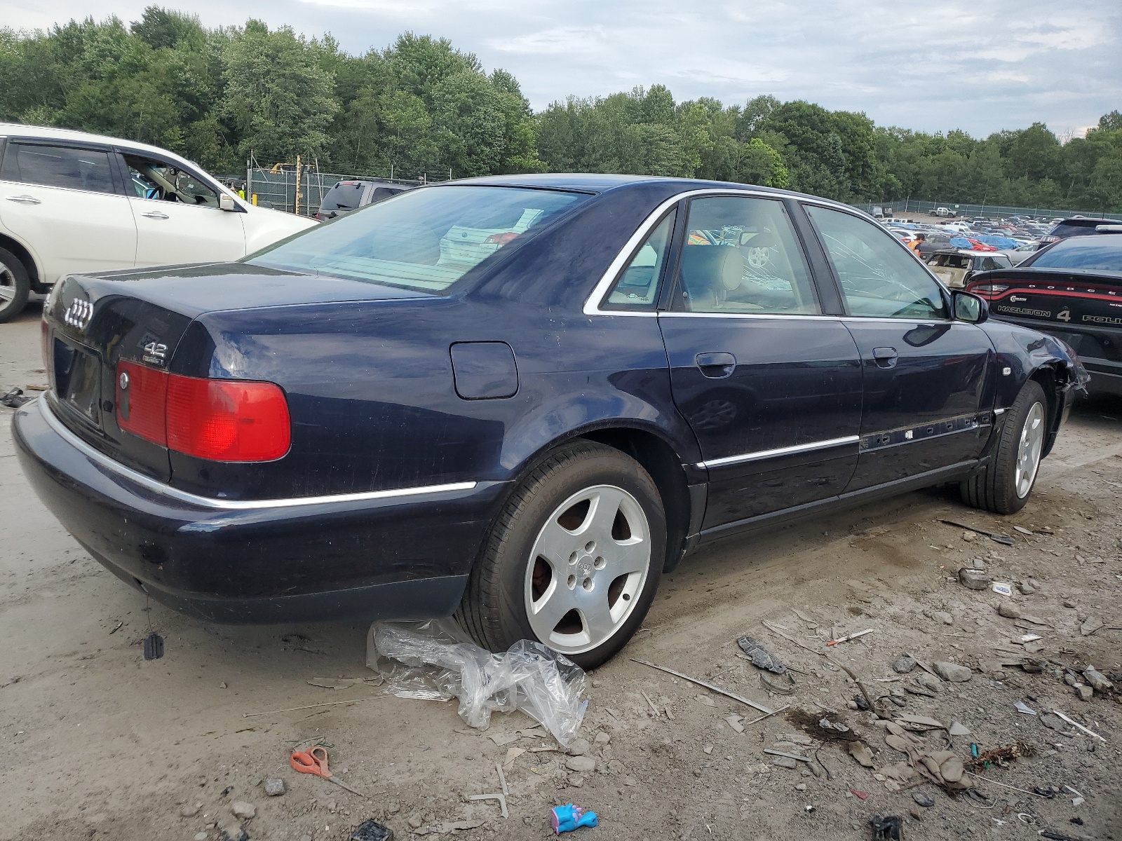 WAUFL54D2YN002453 2000 Audi A8 Quattro