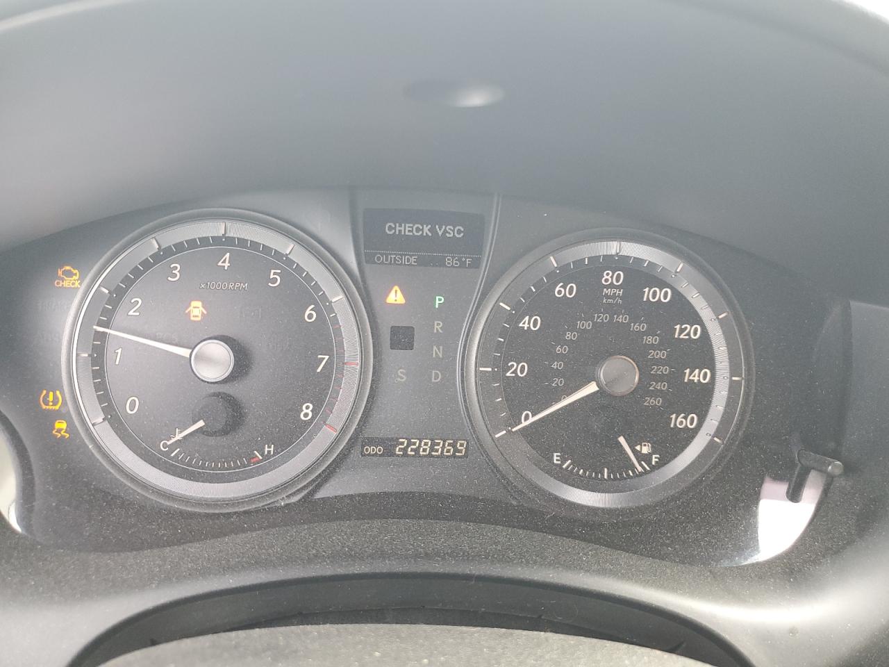 2008 Lexus Es 350 VIN: JTHBJ46G482211749 Lot: 62324304