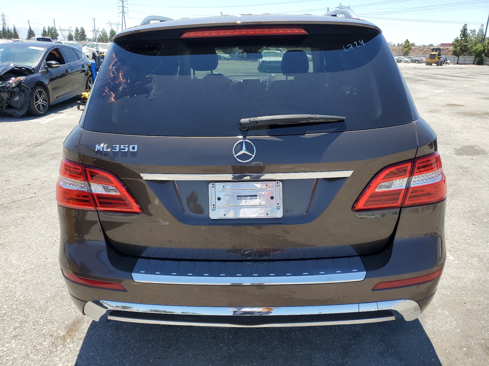 4JGDA5JBXEA401385 2014 Mercedes-Benz Ml 350