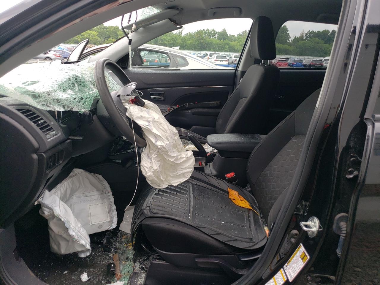 2021 Mitsubishi Outlander Sport Es VIN: JA4ARUAU7MU016563 Lot: 64101344