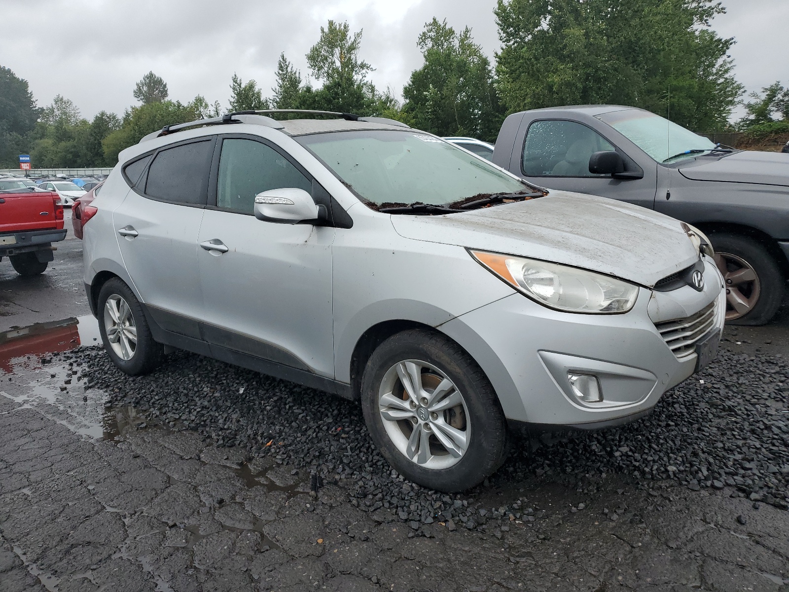 2013 Hyundai Tucson Gls vin: KM8JUCAC6DU595210