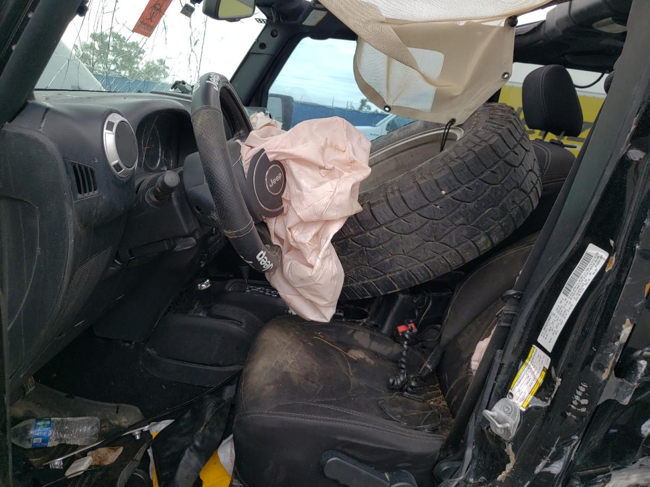 2014 Jeep Wrangler Unlimited Sahara VIN: 1C4HJWEG5EL319151 Lot: 61441414