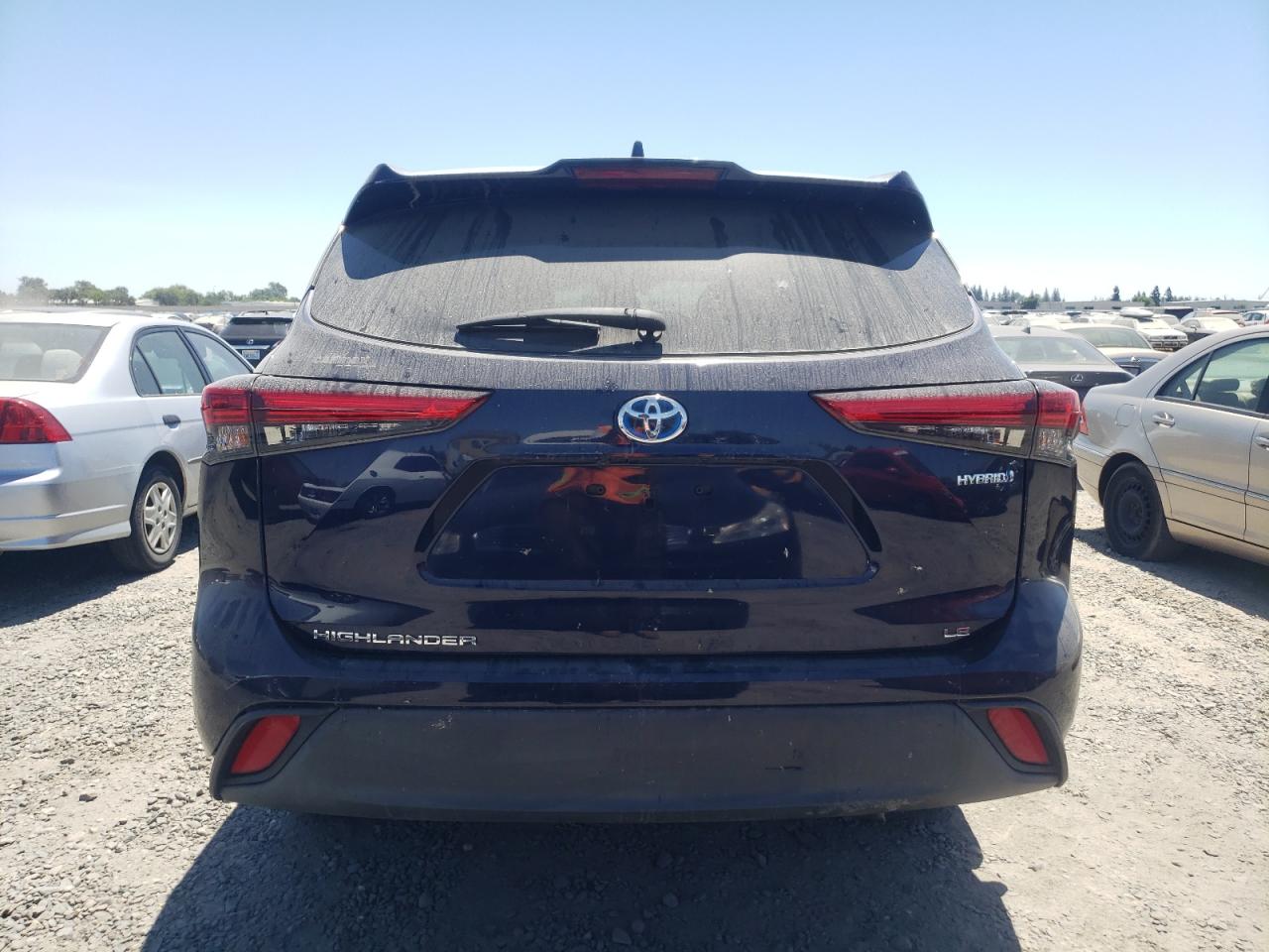 2021 Toyota Highlander Hybrid Le VIN: 5TDBBRCH9MS520886 Lot: 60979914