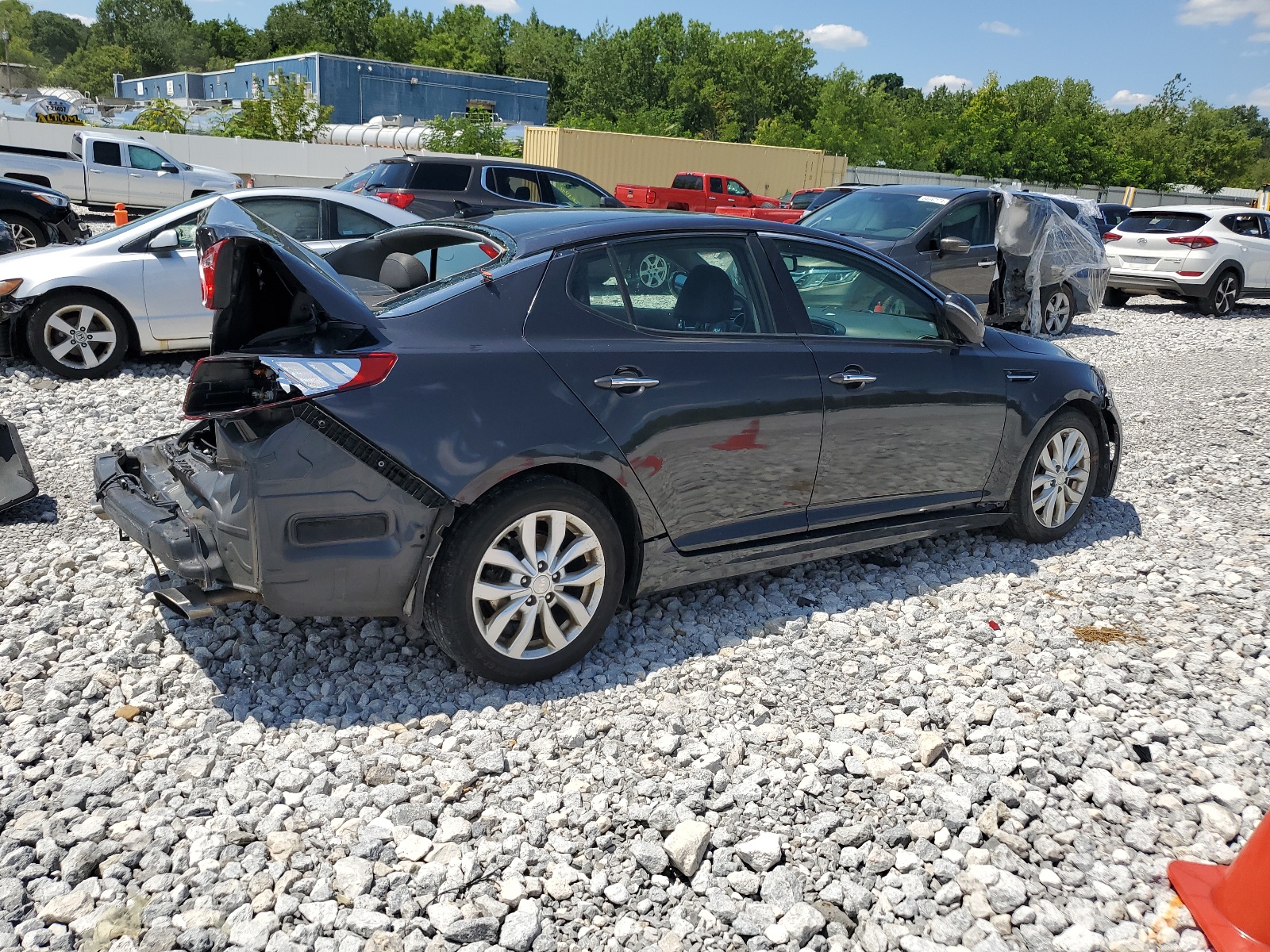 2015 Kia Optima Ex vin: 5XXGN4A74FG504691