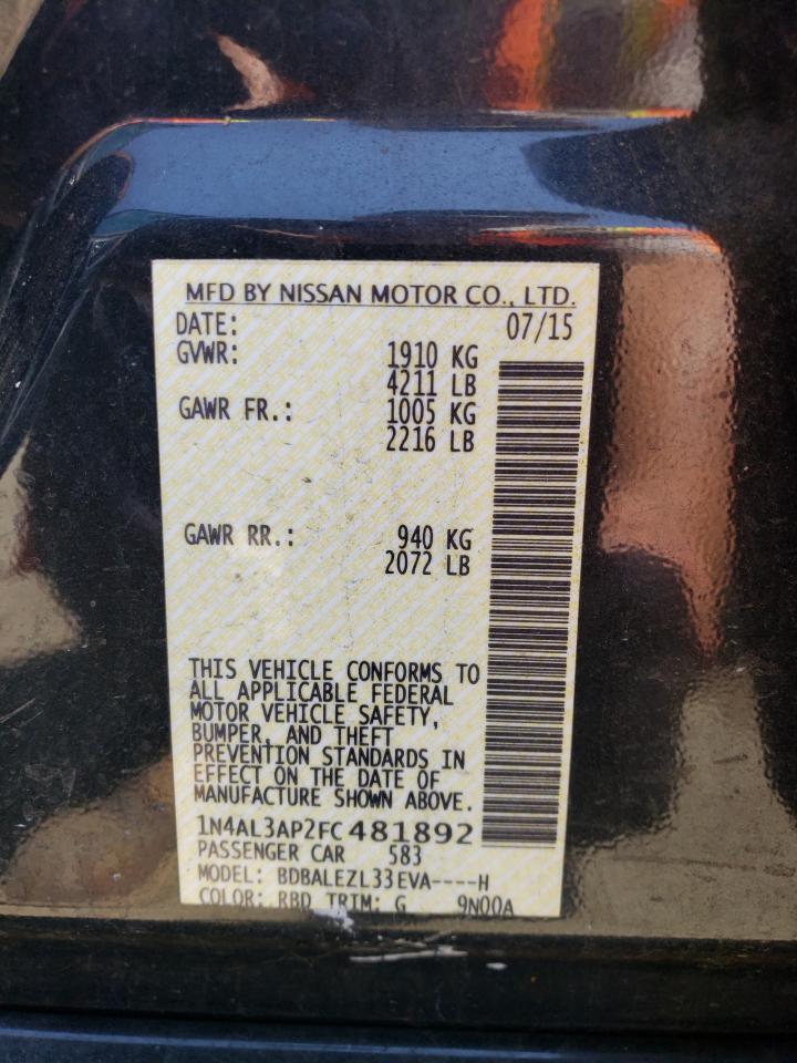 2015 Nissan Altima - Image 12