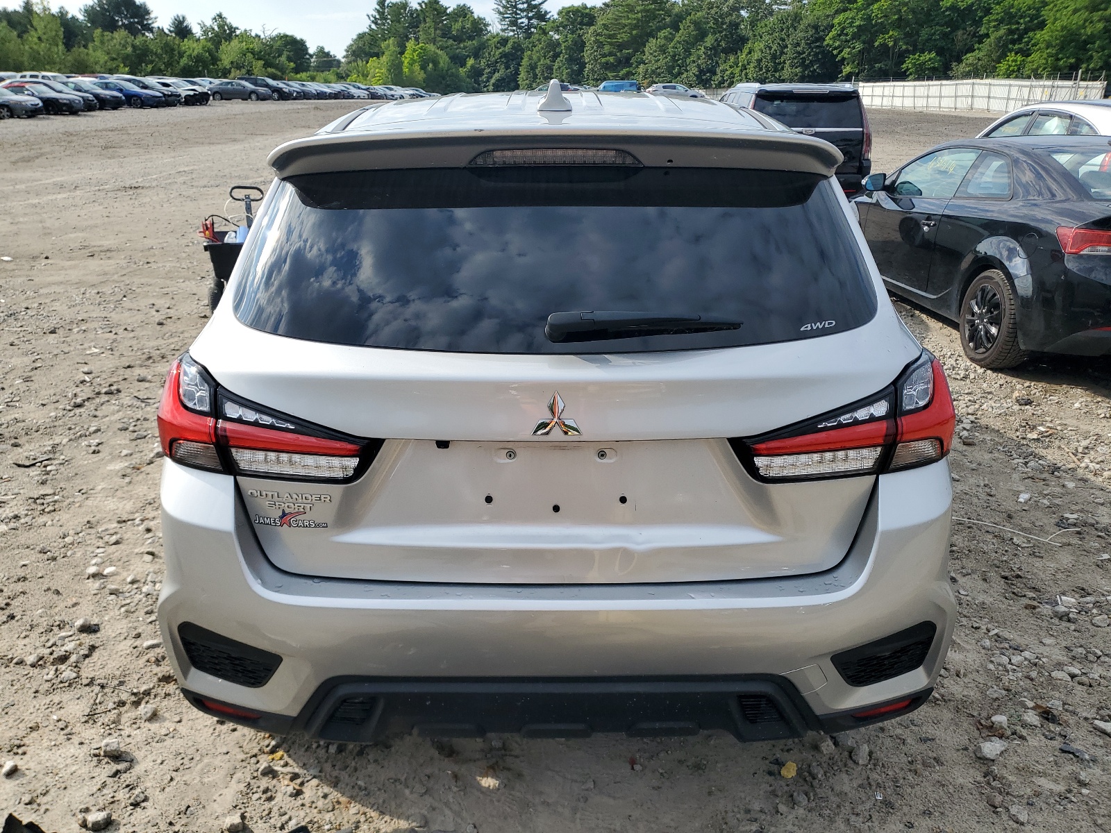 2022 Mitsubishi Outlander Sport Es vin: JA4ARUAUXNU002688