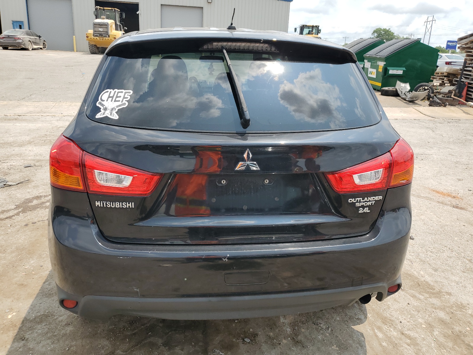 2015 Mitsubishi Outlander Sport Es vin: 4A4AP3AW9FE034866