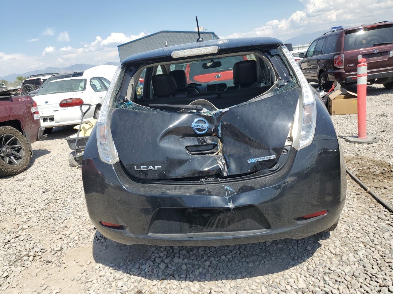 2015 Nissan Leaf S VIN: 1N4AZ0CP5FC301542 Lot: 63660114