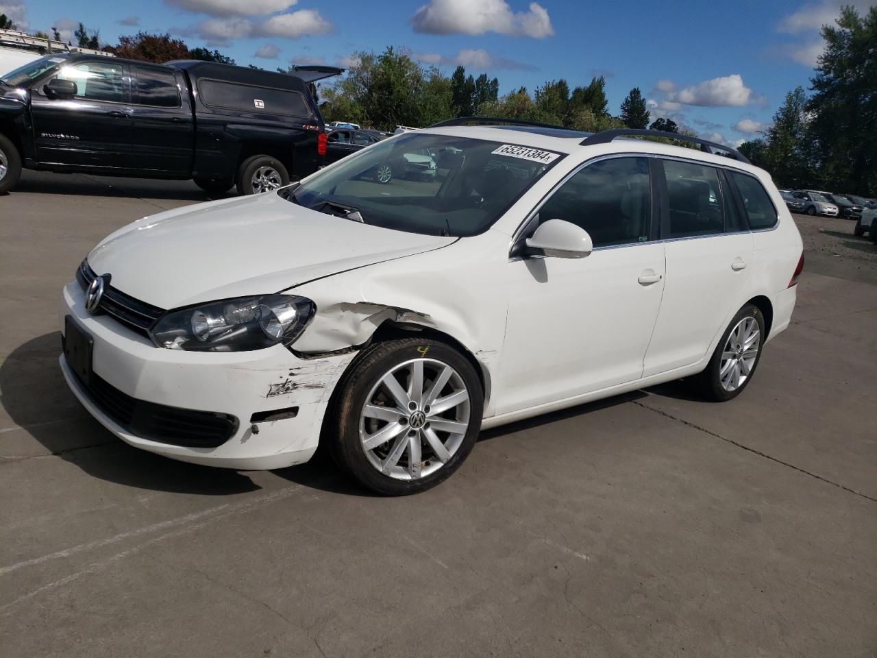 2013 Volkswagen Jetta Tdi na sprzedaż w Woodburn, OR - Side