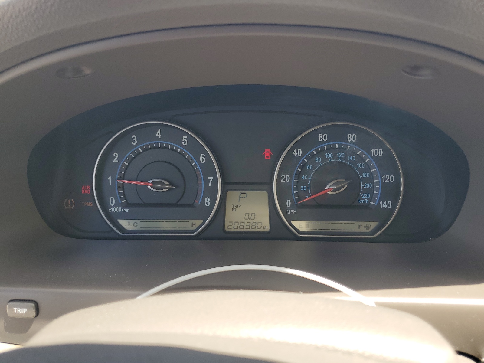 KNAGE123385256142 2008 Kia Optima Lx