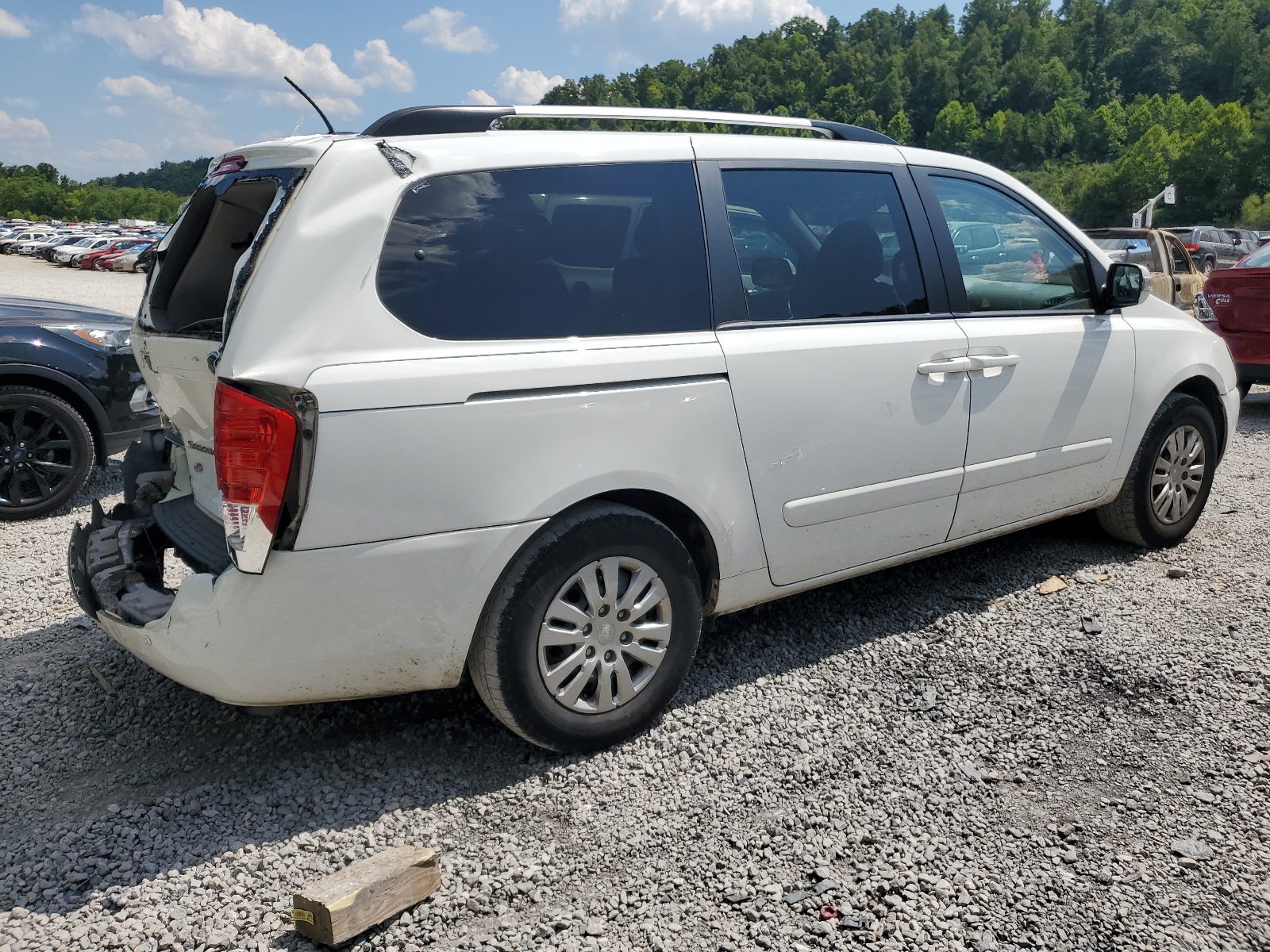2012 Kia Sedona Lx vin: KNDMG4C78C6473224