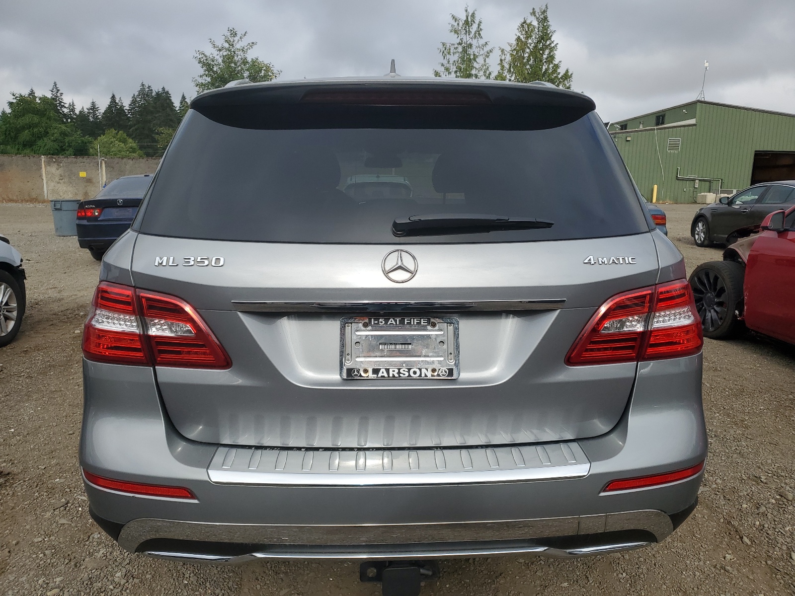 4JGDA5HB6CA023696 2012 Mercedes-Benz Ml 350 4Matic