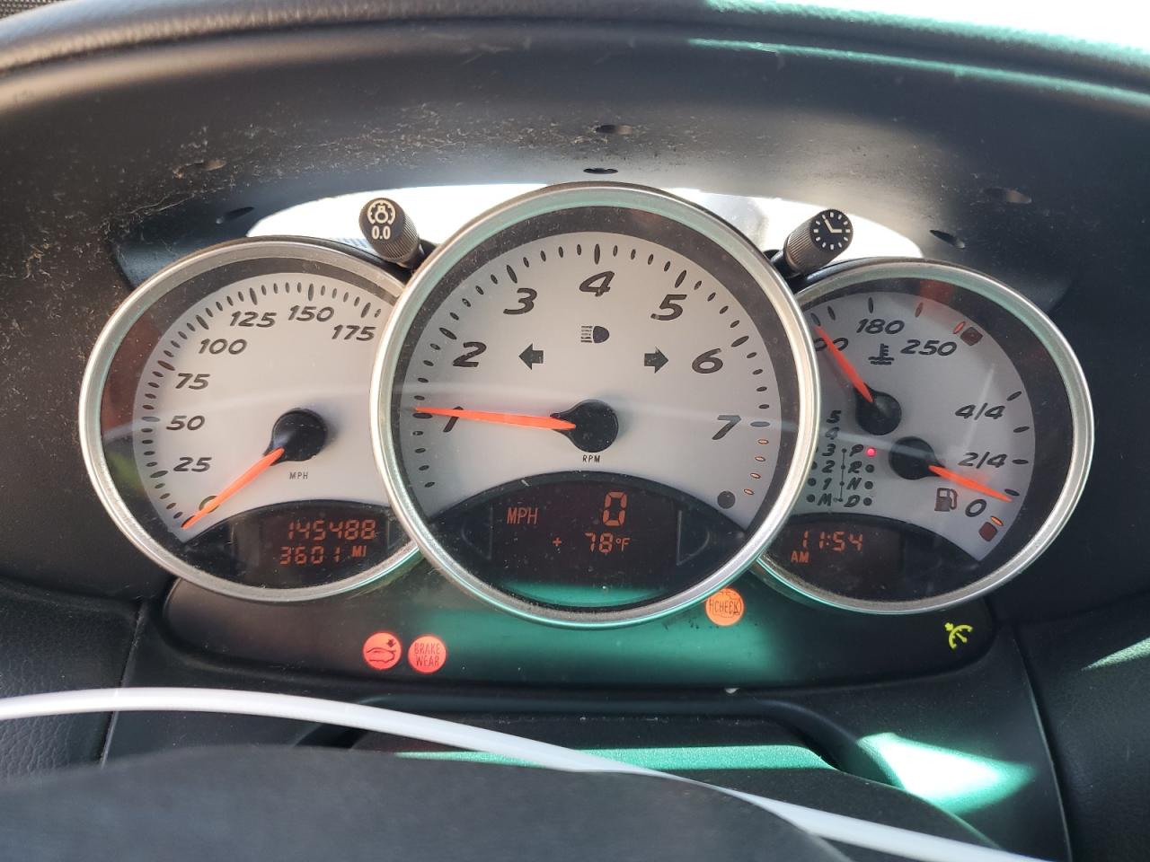 2000 Porsche Boxster S VIN: WP0CB298XYU663883 Lot: 61747184