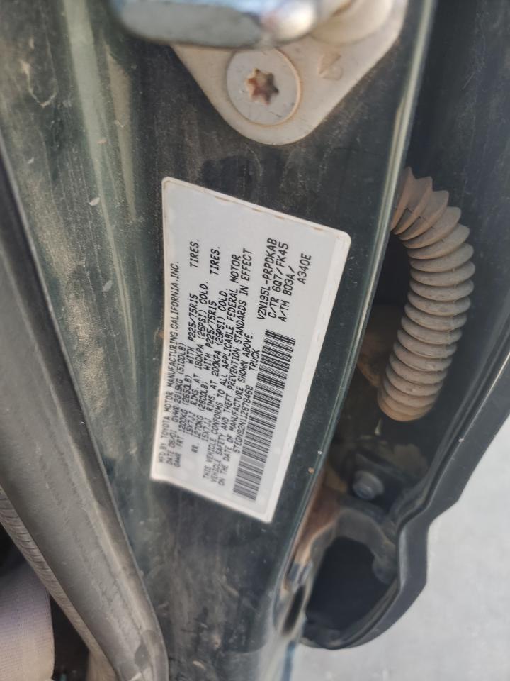 2001 Toyota Tacoma Double Cab Prerunner VIN: 5TEGN92N11Z878468 Lot: 62148664