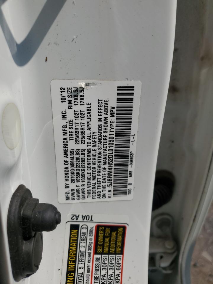 2013 Honda Cr-V Ex VIN: 5J6RM4H52DL010501 Lot: 63568964