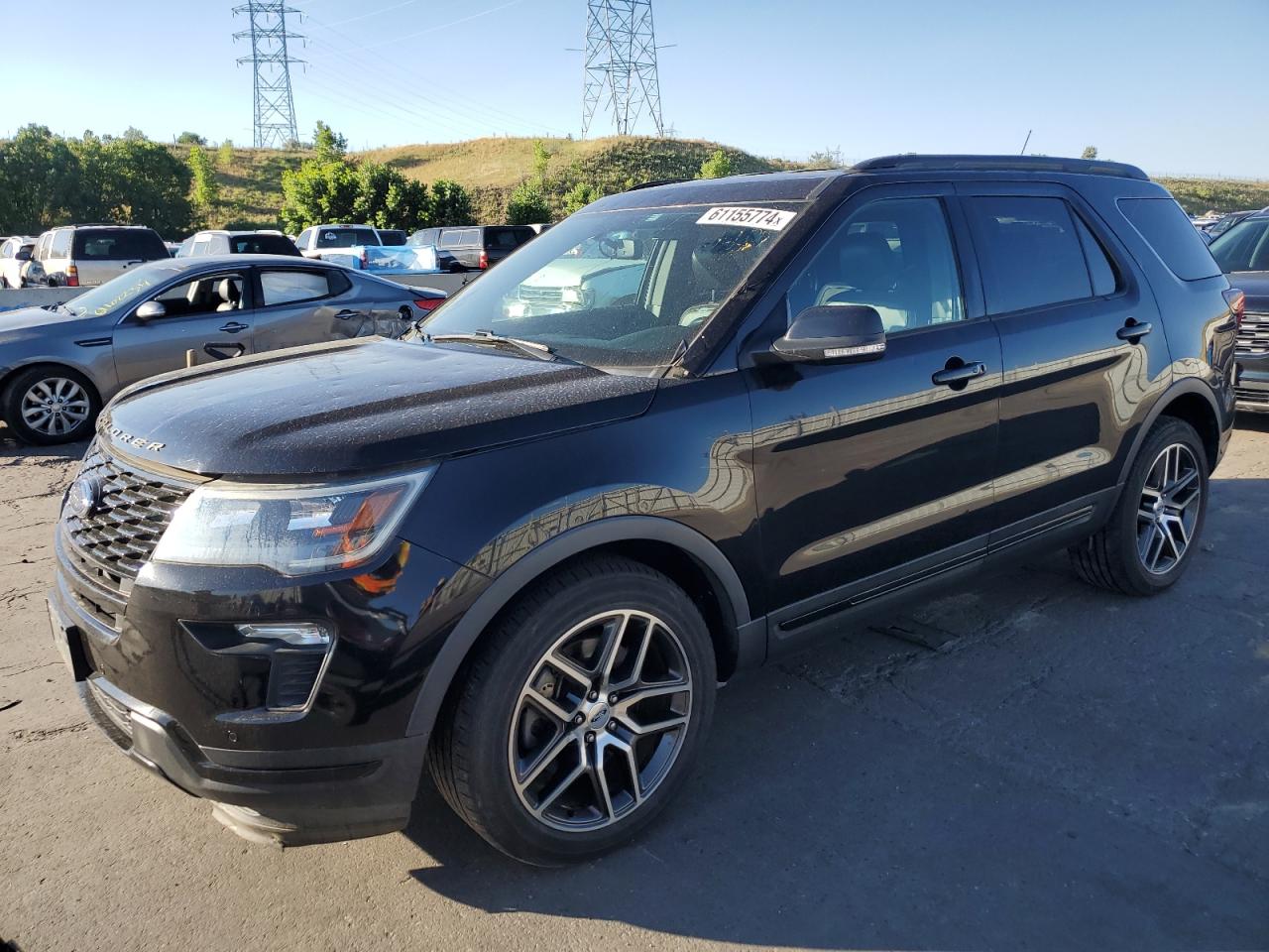 1FM5K8GT6KGA77265 2019 FORD EXPLORER - Image 1