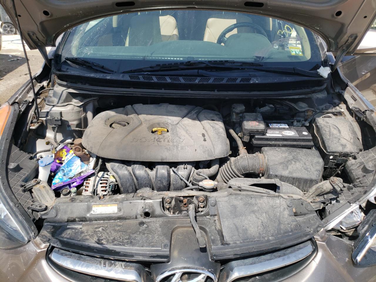 2012 Hyundai Elantra Gls VIN: 5NPDH4AE6CH132635 Lot: 65348244