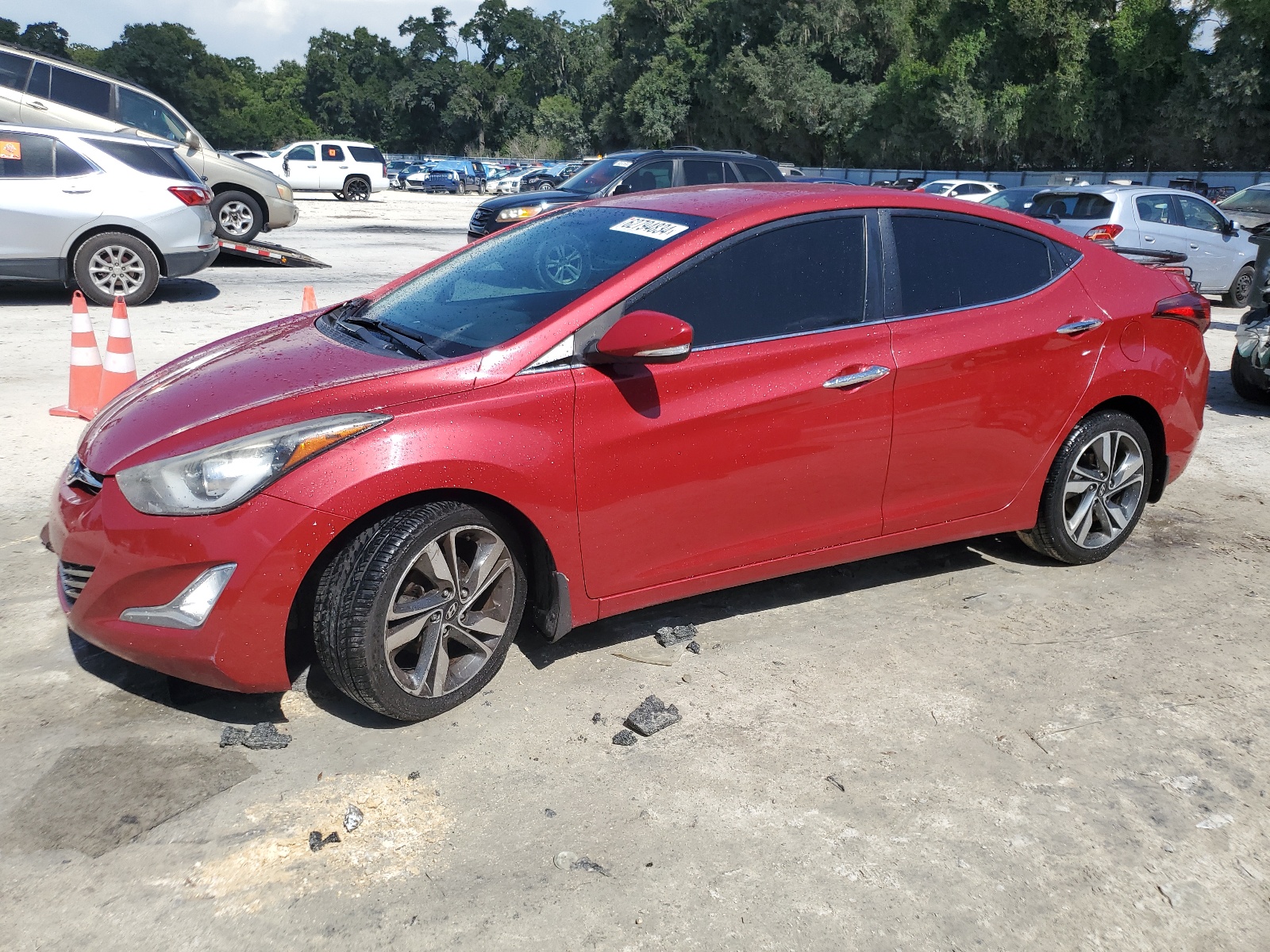 2015 Hyundai Elantra Se vin: KMHDH4AE0FU326289