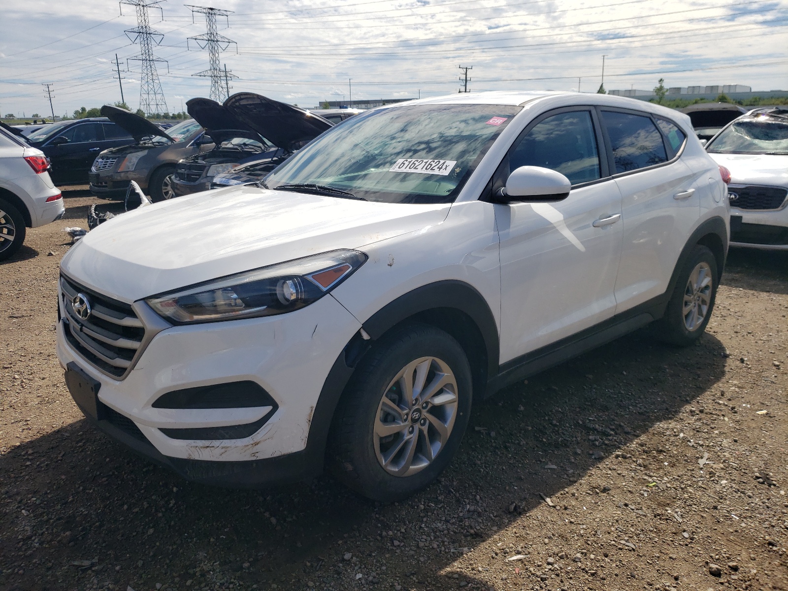 2018 Hyundai Tucson Se vin: KM8J23A42JU692124