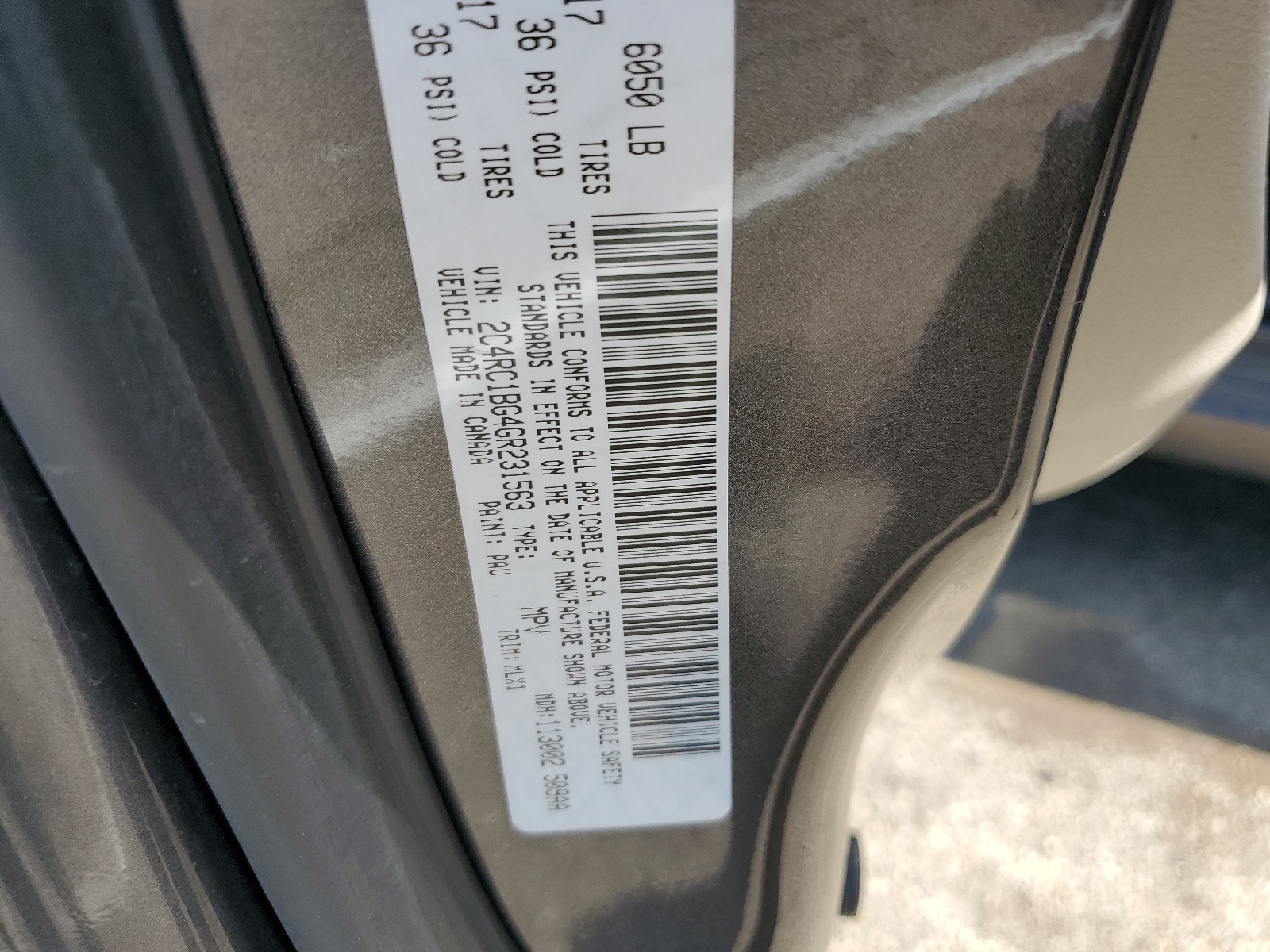 2C4RC1BG4GR231563 2016 Chrysler Town & Country Touring