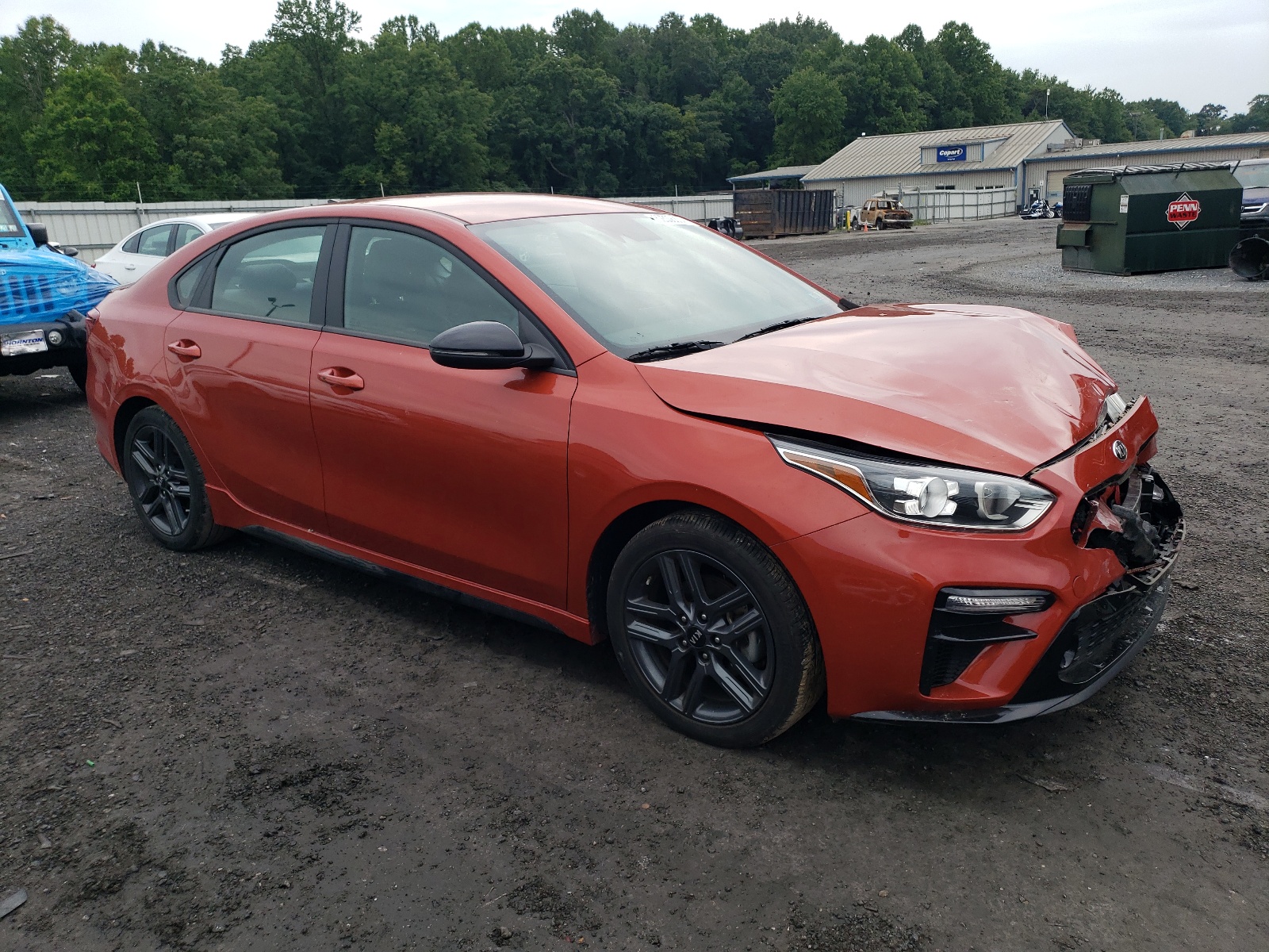 3KPF34AD8ME377103 2021 Kia Forte Gt Line