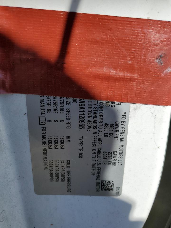 2010 Chevrolet Express G3500 VIN: 1GC2GTBA9A1128955 Lot: 61596714