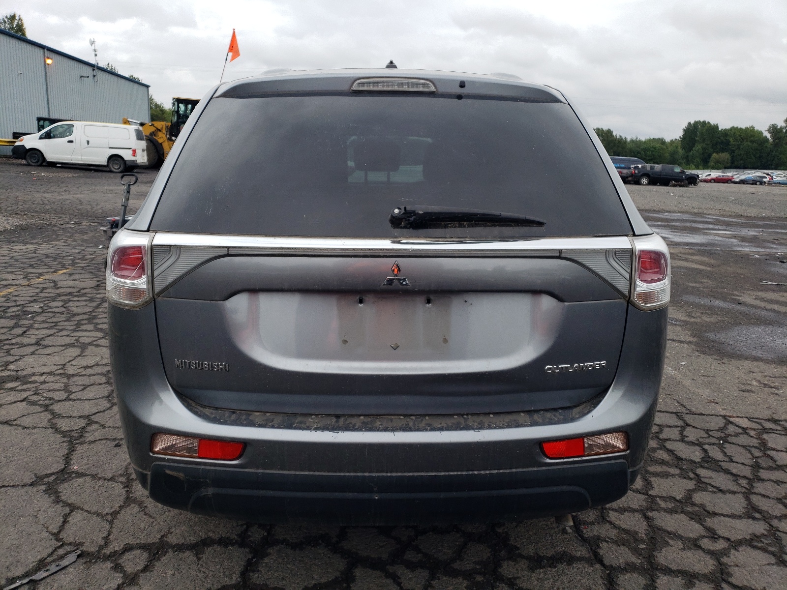 2014 Mitsubishi Outlander Es vin: JA4AD2A3XEZ015213