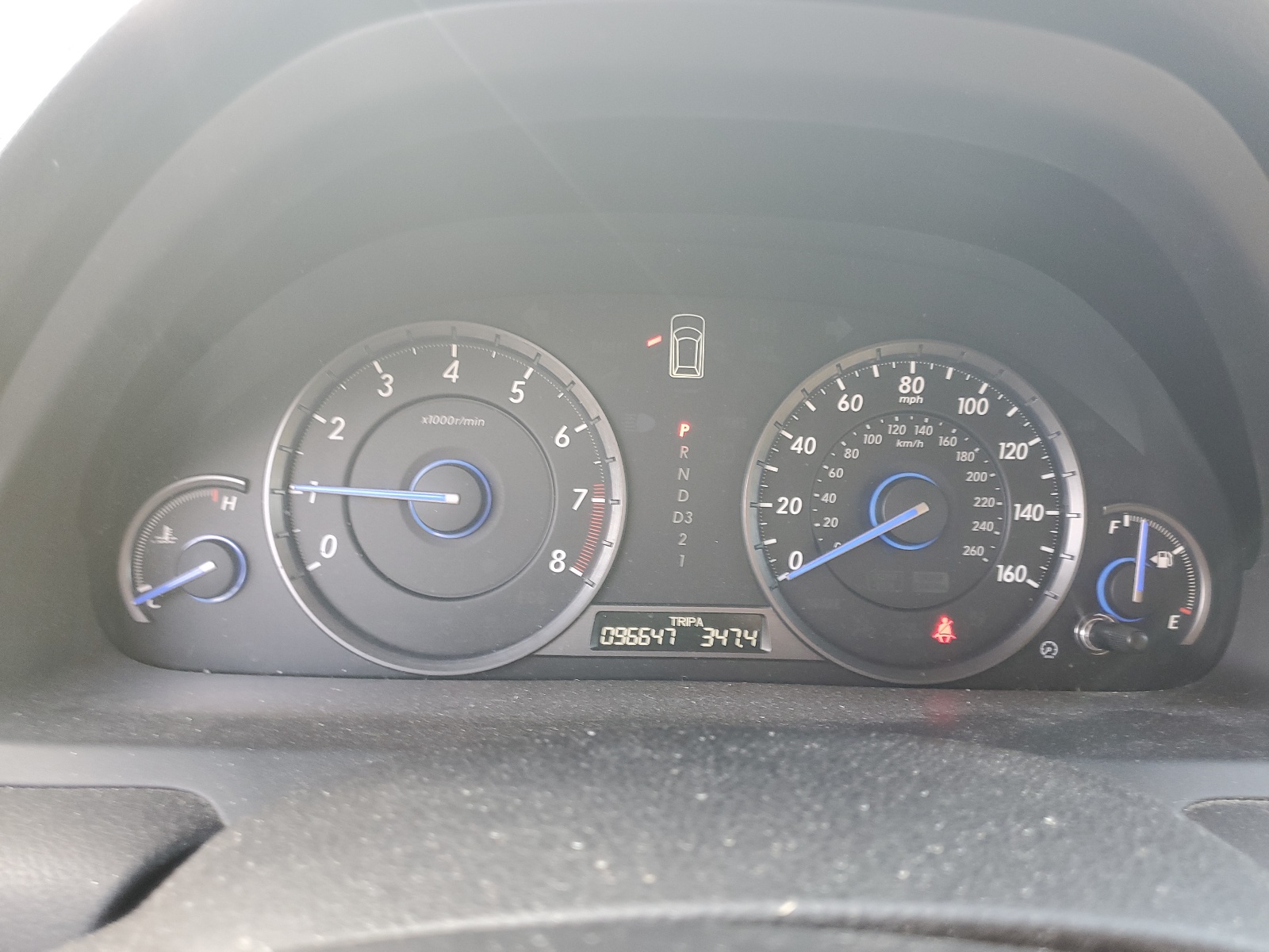 5J6TF2H57CL009590 2012 Honda Crosstour Exl