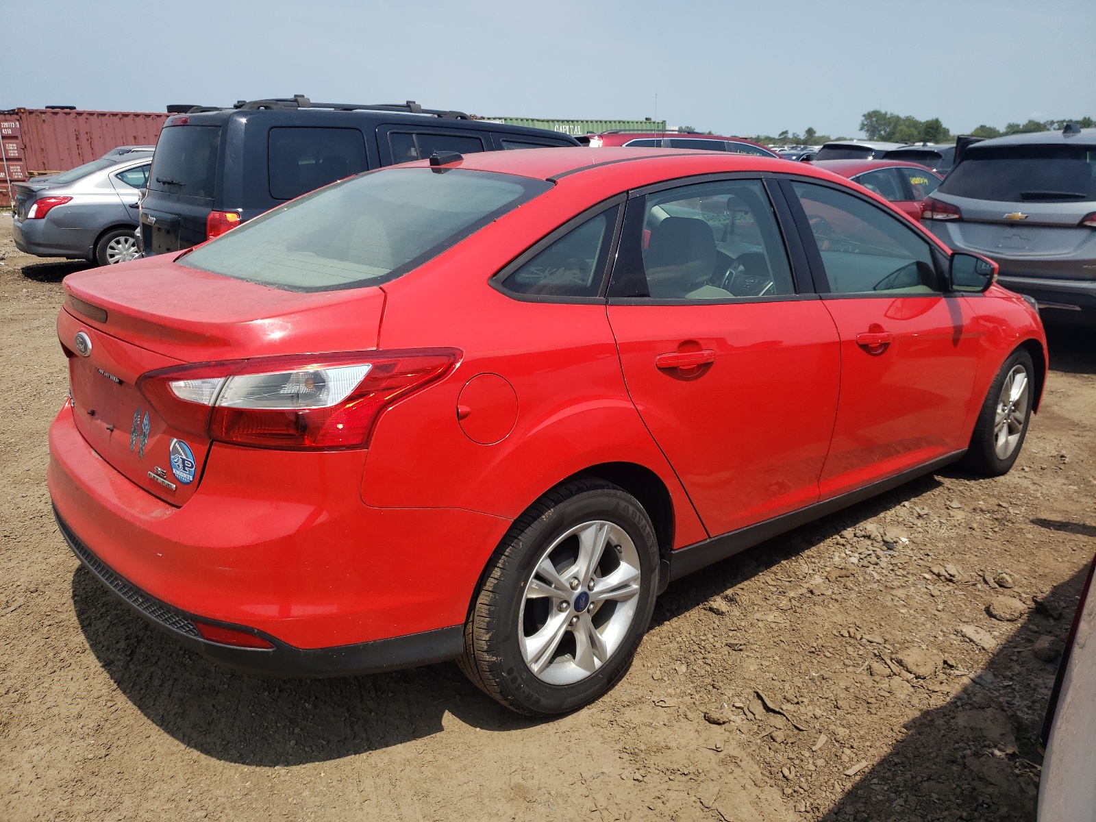 2013 Ford Focus Se vin: 1FADP3F28DL345438