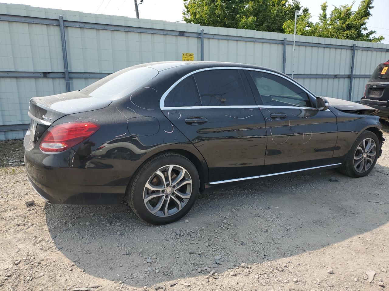 55SWF6GB9FU000722 2015 Mercedes-Benz C 400 4Matic