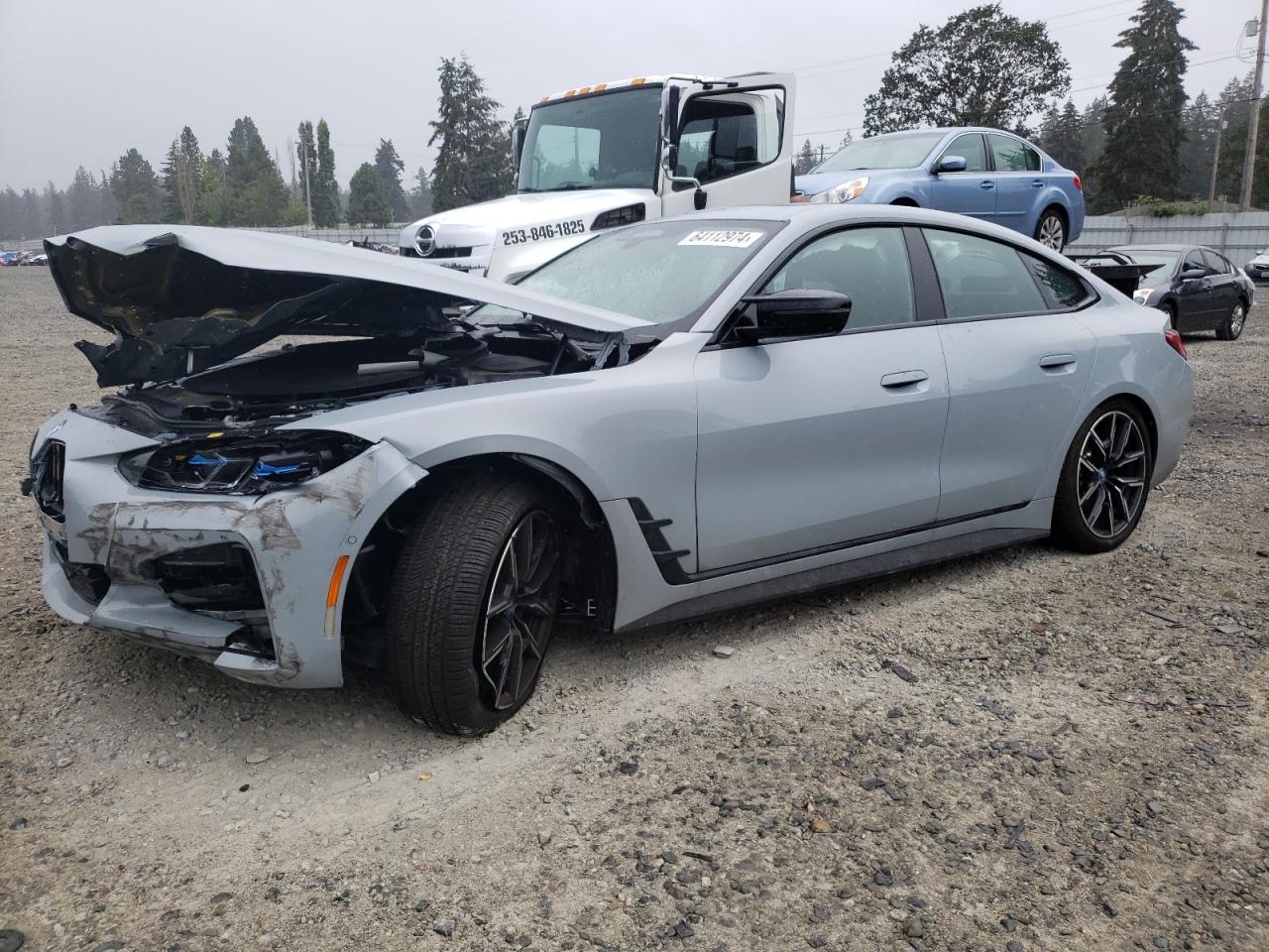 2024 BMW I4 M50 VIN: WBY33AW08RFR92494 Lot: 64112974