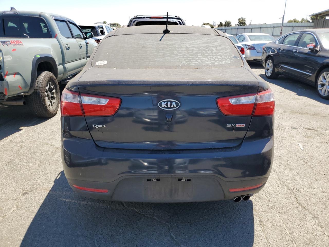 2012 Kia Rio Ex VIN: KNADN4A38C6082576 Lot: 62685654