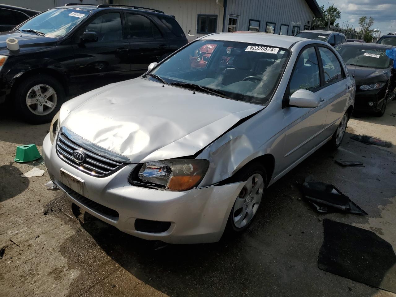 2009 Kia Spectra Ex VIN: KNAFE222395665235 Lot: 62320574