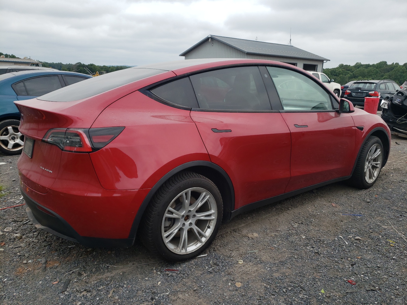 5YJYGDEE4MF125312 2021 Tesla Model Y