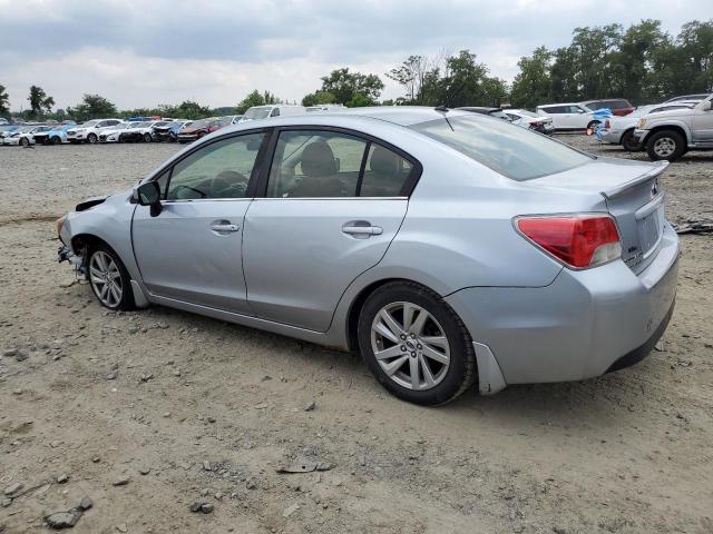 Sedans SUBARU IMPREZA 2016 Srebrny