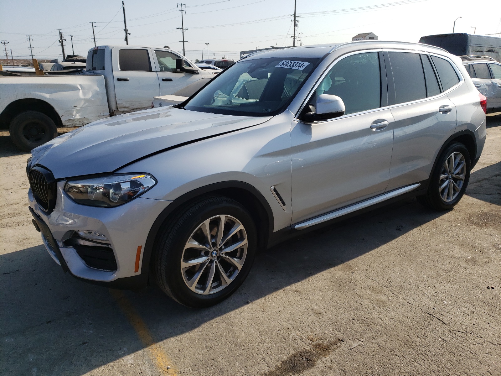 2019 BMW X3 Sdrive30I vin: 5UXTR7C51KLF30662