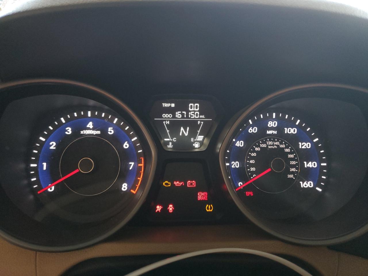 2013 Hyundai Elantra Gls VIN: 5NPDH4AE6DH193274 Lot: 64220404