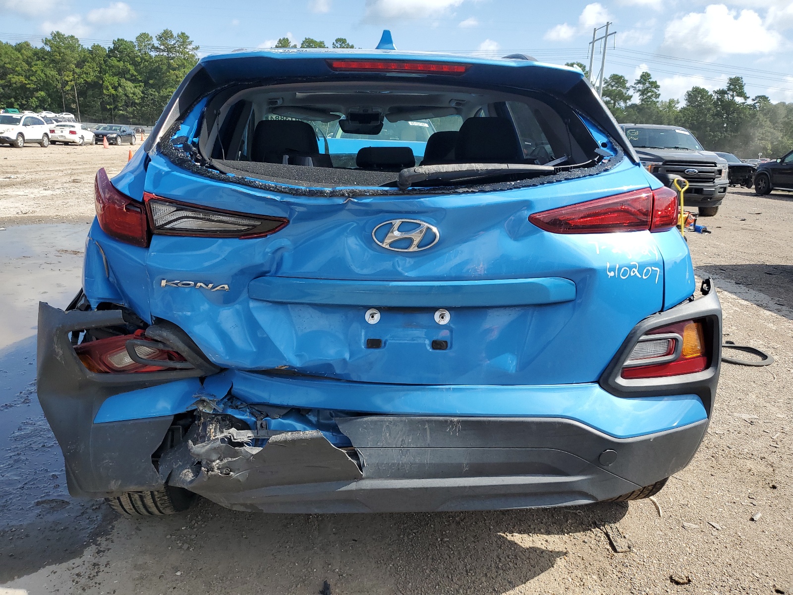 KM8K62AA7MU610207 2021 Hyundai Kona Sel Plus