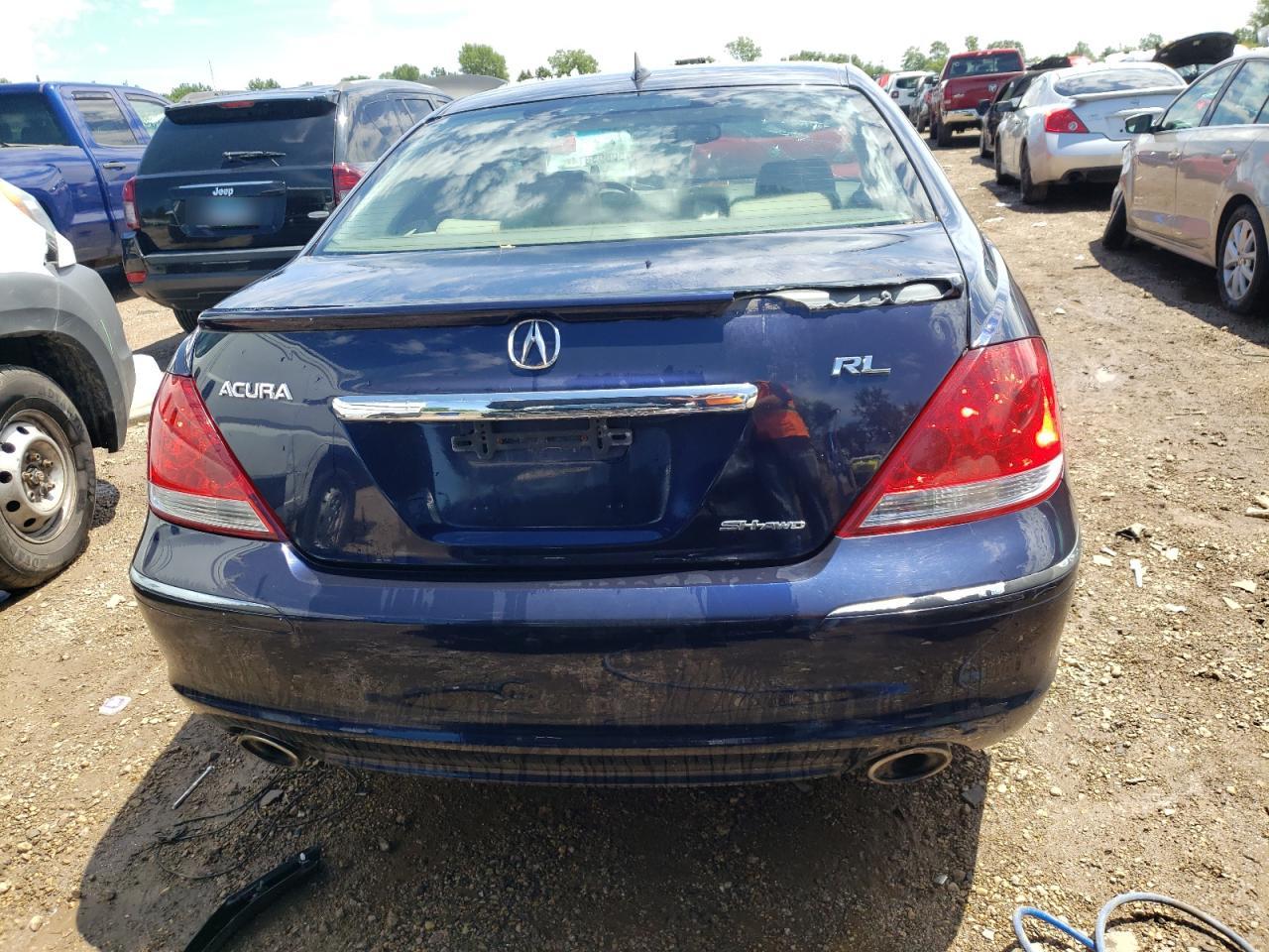 2006 Acura Rl VIN: JH4KB16596C006543 Lot: 60695614