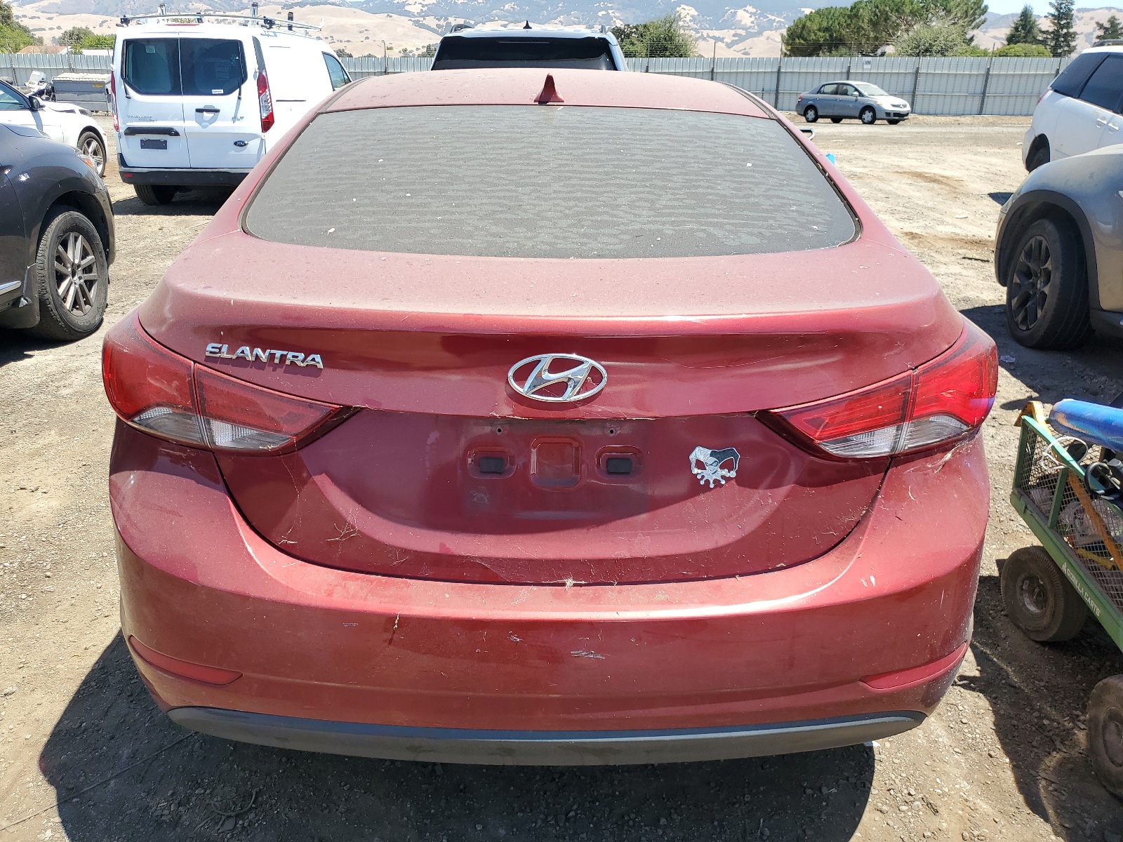 2015 Hyundai Elantra Se vin: 5NPDH4AE7FH563554