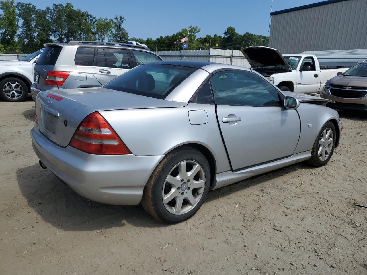 1998 Mercedes-Benz Slk 230 Kompressor VIN: WDBKK47F4WF041661 Lot: 62992164
