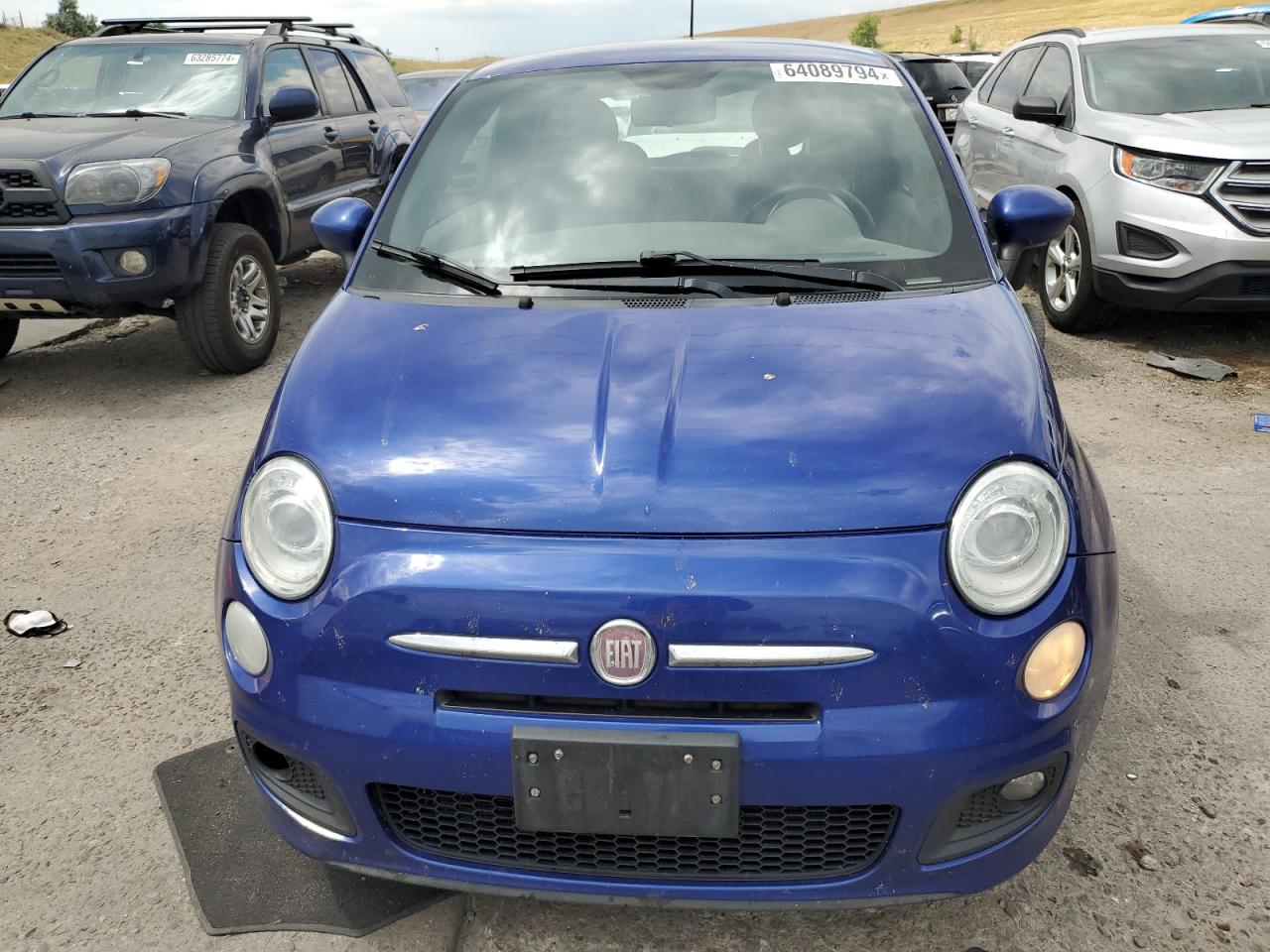 2013 Fiat 500 Sport VIN: 3C3CFFBR8DT514993 Lot: 64089794