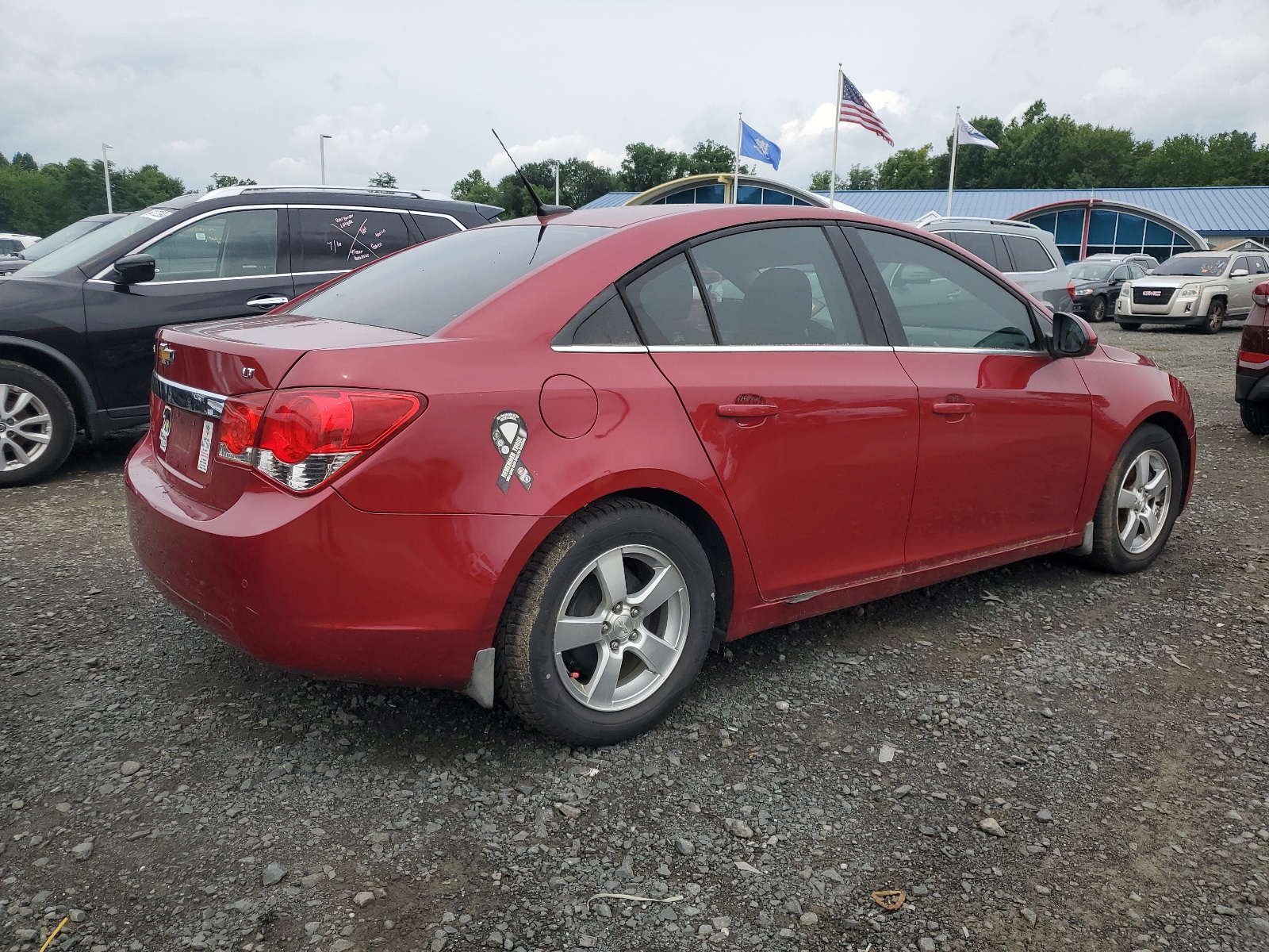 2013 Chevrolet Cruze Lt vin: 1G1PC5SB8D7322733